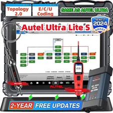 2025 Autel MaxiCOM Ultra Lite S ECU Programming Diagnostic Scanner 40+ Services