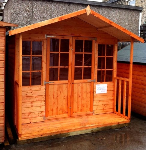 10x8 wooden summerhouse - wooden,