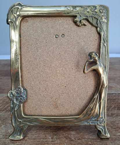 Brass art nouveau style - art,