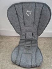 Used BUGABOO BEE Seat Fabric With Harnesses Grey good condition RRP£70
