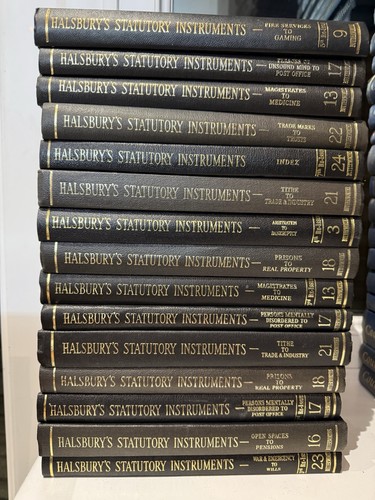 Halsbury statutory - halsbury’s,