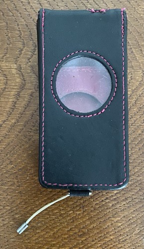 Leather case for - case, in