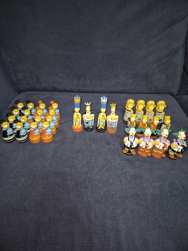 The simpsons vintage chess - the,