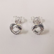 Pandora Knotted Hearts Stud