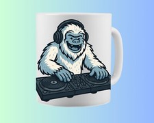Coffee Mug DJ Yeti Cup Coffee Mug Gift Ceramic