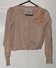 Girls Jasper Conran Junior J Peach Cardigan - Age 11-12 years