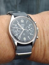 Vintage CWC Chronograph Watch