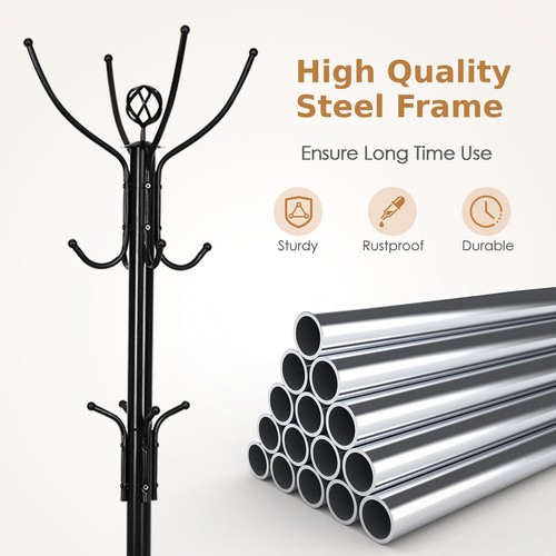 Metal coat rack - coat, hat