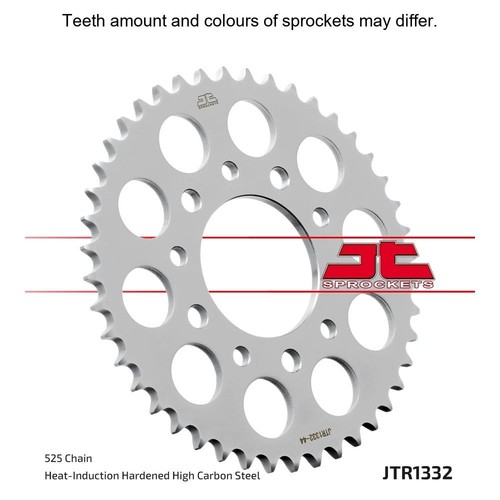 Steel rear sprocket teeth - jt,