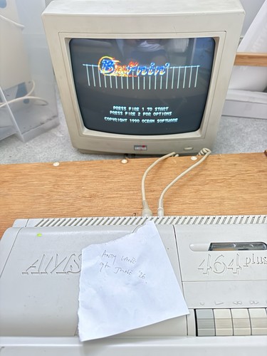 Vintage amstrad cpc464 plus - amstrad,