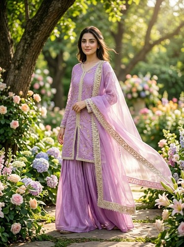 Eid special black fancy silk - eid,
