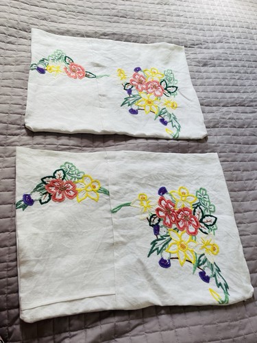 Vintage hand embroidered - vintage,