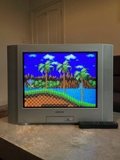 Sony Trinitron KV-21CL10U 21" RGB Retro Gaming CRT TV