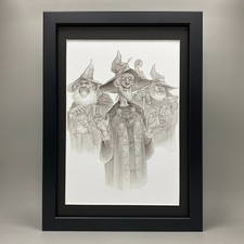 THE BURSAR FRAMED ART DRIED