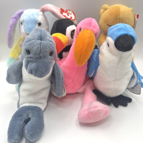 Beanie babies animals - beanie,