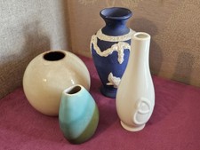 Job Lot Bundle of 4 Assorted Ceramic Vases