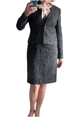 Hobbs suit grey flecked - , tweed
