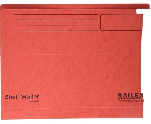 Railex wallets foolscap - , metal