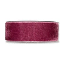 Berry Velvet Fabric Ribbon