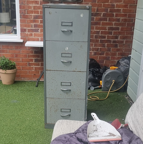 Bisley grey metal filing - grey,