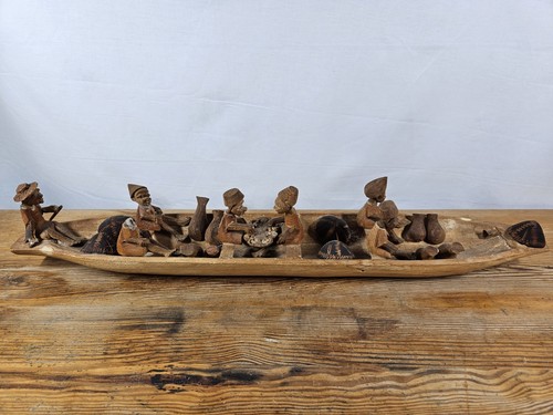Vintage african hand carved - vintage,