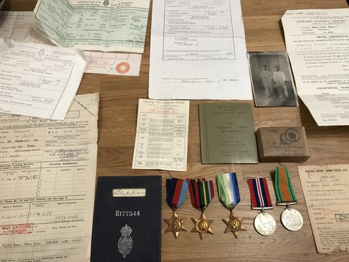 Nice ww2 medal group - medal, 5