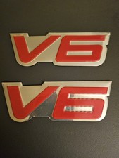 V6 Self Adhesive Badge Emblem