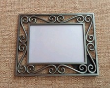 Picture Frame Decor Themes Antique Silver Effect Swirl By Boots. Used