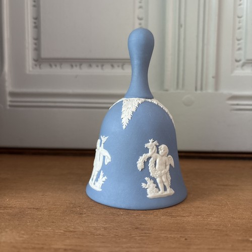 Wedgewood jasperware blue - blue, bell