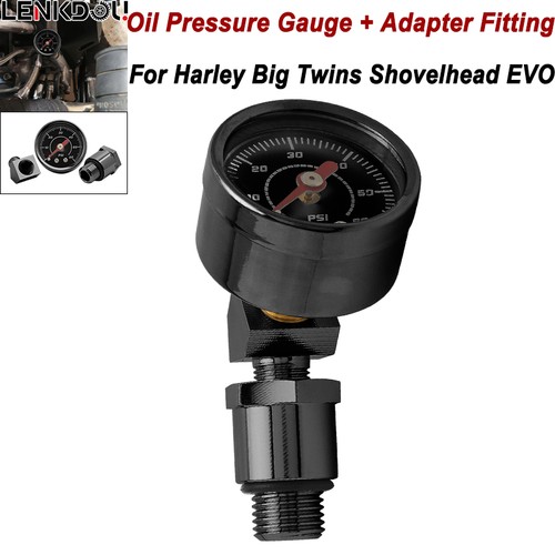 Oil pressure gauge adapter - gauge,