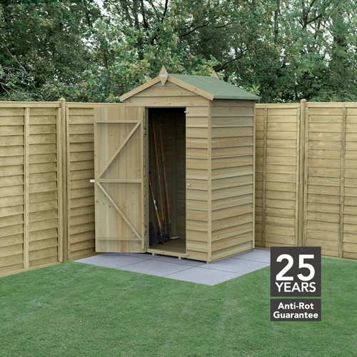 Forest 4life 4x3 overlap shed - overlap,