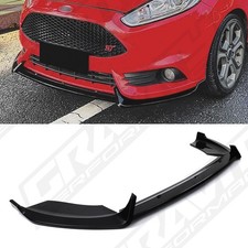 GLOSS BLACK FRONT SPLITTER LIP