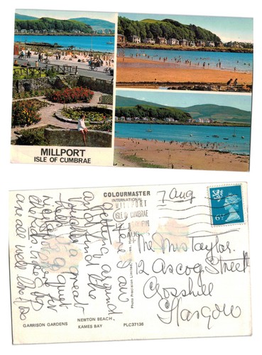 Postcard millport isle of - millport,