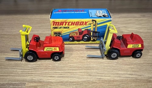 Matchbox fork lift trucks - matchbox, new