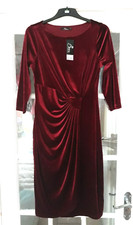 BON MARCHE RED VELVET MIDI