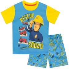 Fireman Sam Short Pyjamas Kids