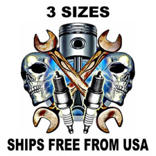 Biker Motorcycle Sticker Decal