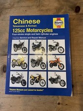 CHINESE Taiwanese & Korean 125cc Motorcycles SERVICE REPAIR MANUAL BY HAYNES