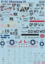 51d mustang usaaf - 1/72, p-51d