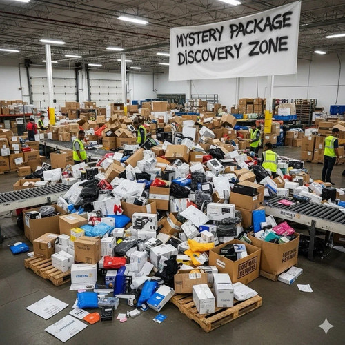 Mystery box package - mystery, |