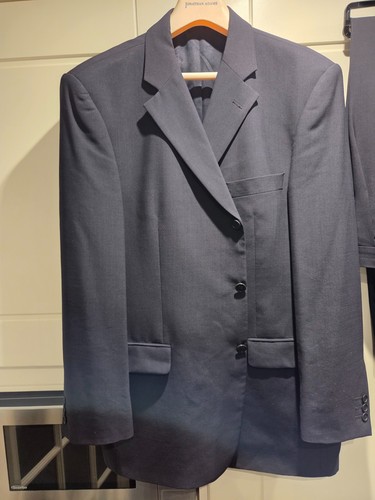 Mans navy formal - formal, suit