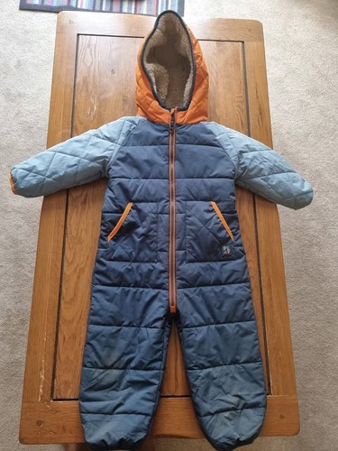 Next toddlers snowsuit blue - next,