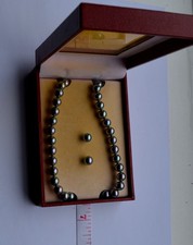 Majorica Gray pearl necklace
