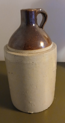 Antique whiskey moonshine - whiskey, jug