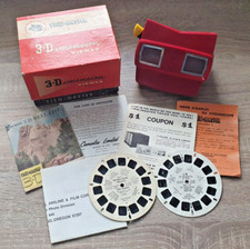 CHERRY RED VIEWMASTER MODEL E