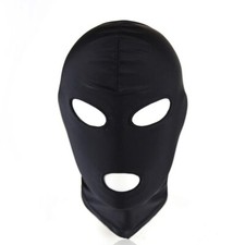 Nylon lycra bondage bdsm hood - nylon,