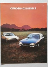 Citroen CX Diesels Brochure 1976 - 2200D Super Saloon  Super Safari Estate