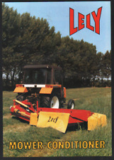 LELY "MOWER-CONDITIONER" Brochure Leaflet