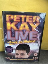 Peter Kay - Live Back on Nights DVD SEALED Digital Code 55mins Bonus Footage