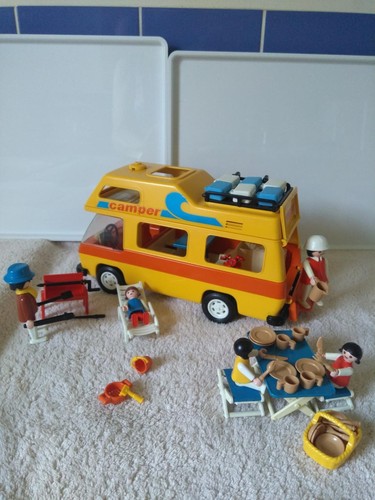 Vintage playmobil motor home - playmobil,